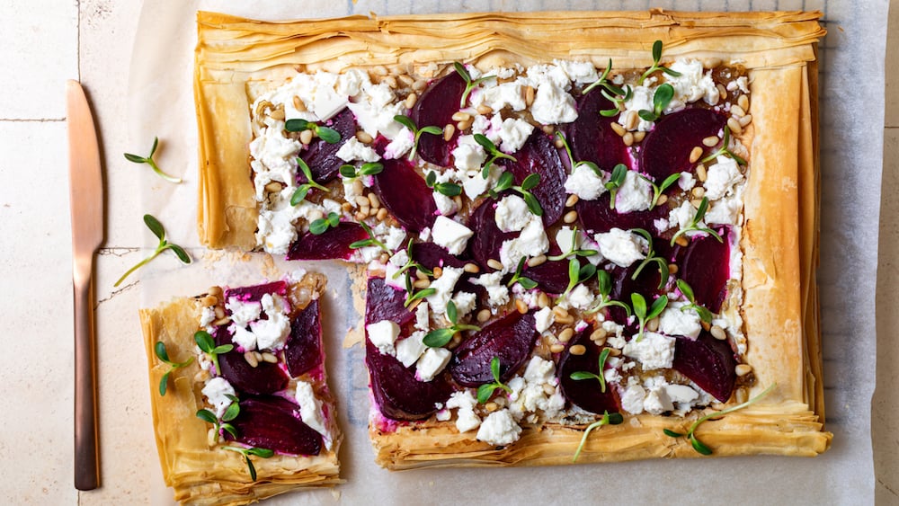 Tarte betterave feta