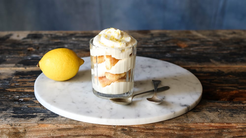 Tiramisu au citron