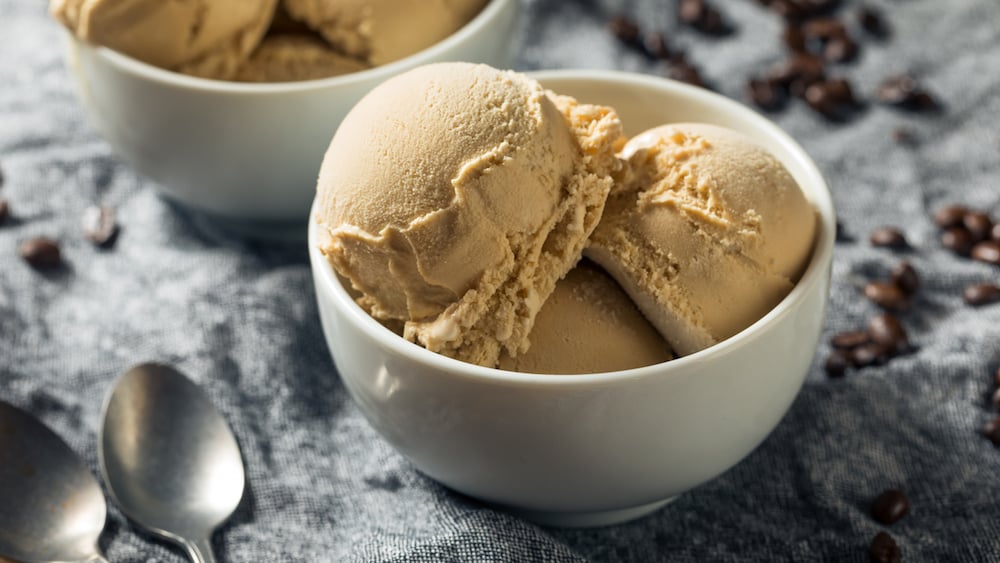 Glace au café sans sorbetière