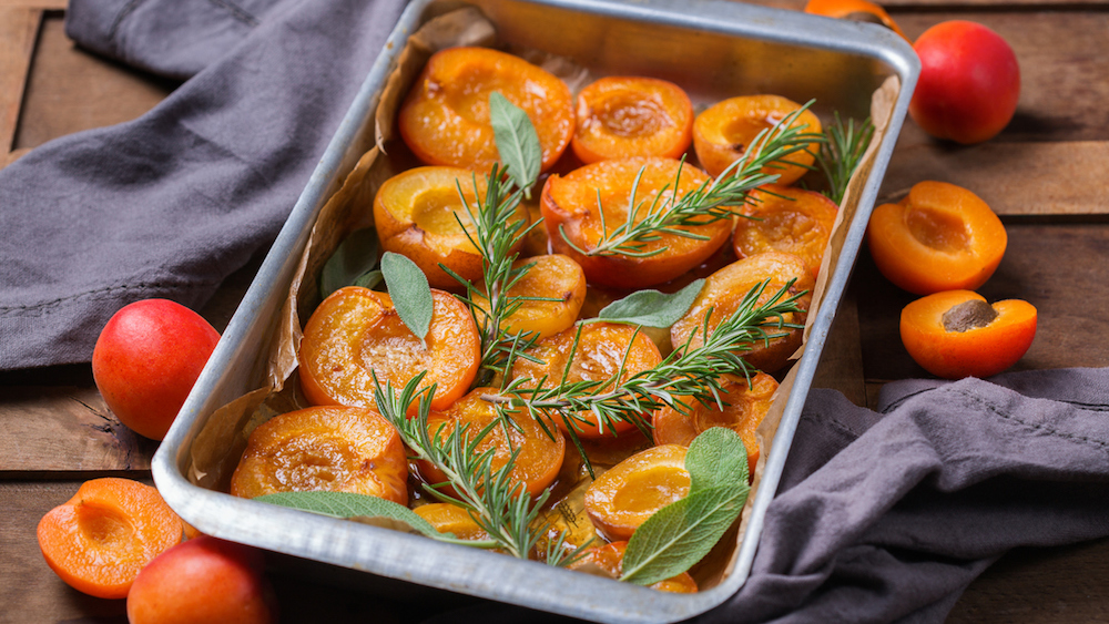 Recette Abricots R tis Au Miel Romarin Et Vanille Recette Abricots R tis Au Miel Romarin Et Vanille