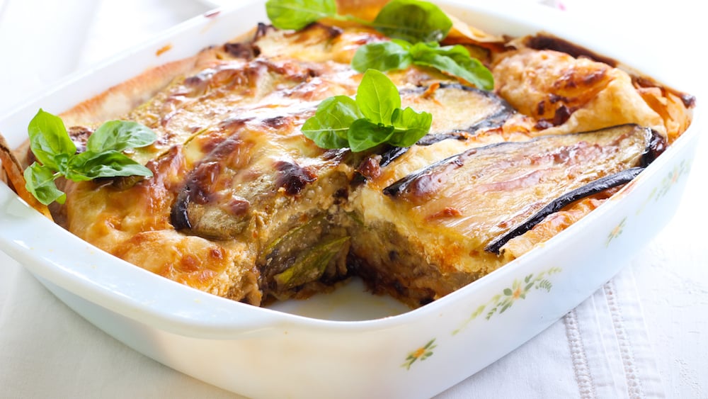 Lasagnes d'aubergines