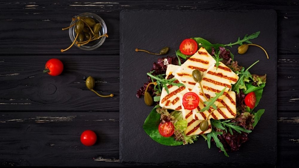 Halloumi grillé traditionnel