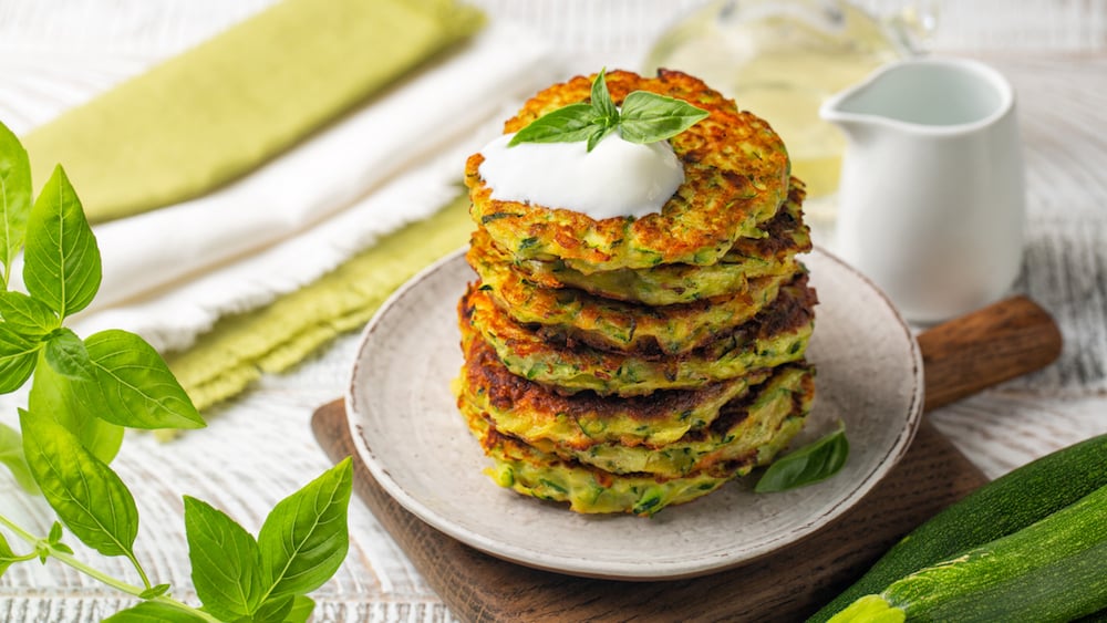 Beignets de courgettes à la feta