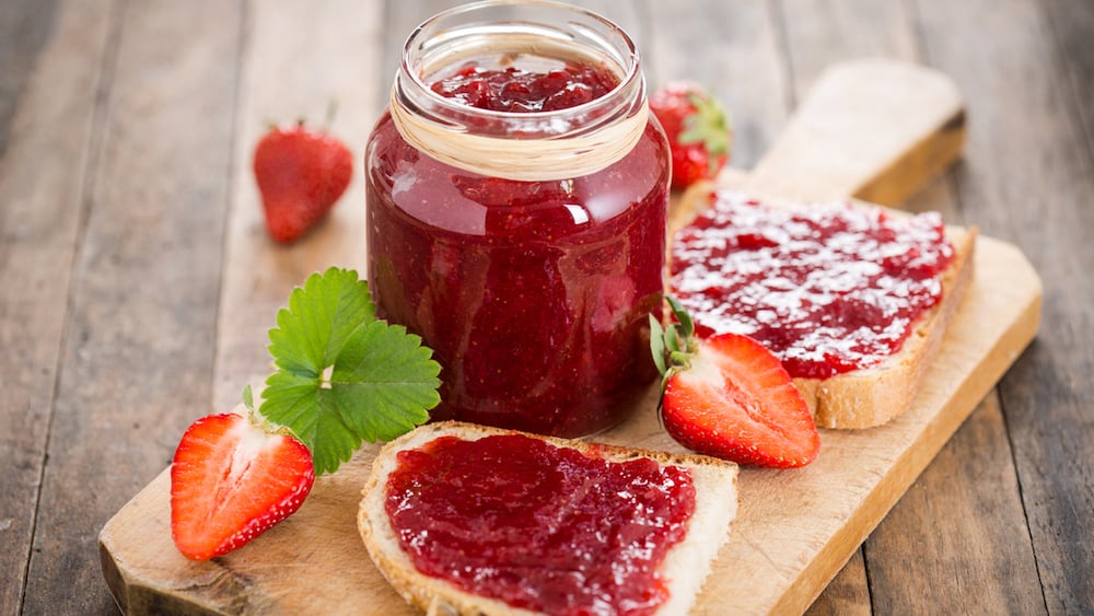 Confiture de fraises