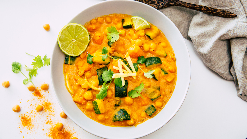 Curry de légumes vegan