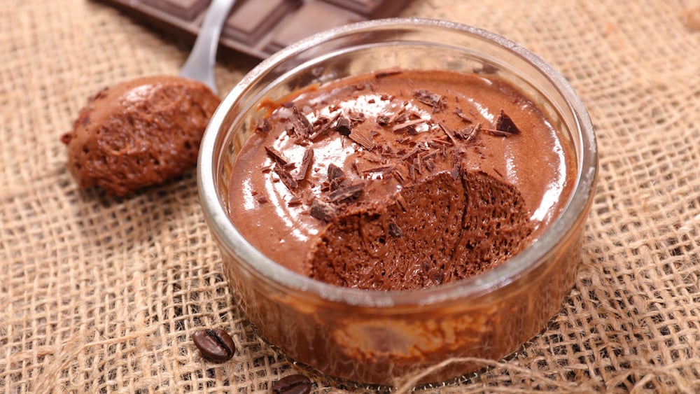 Mousse au chocolat traditionnelle