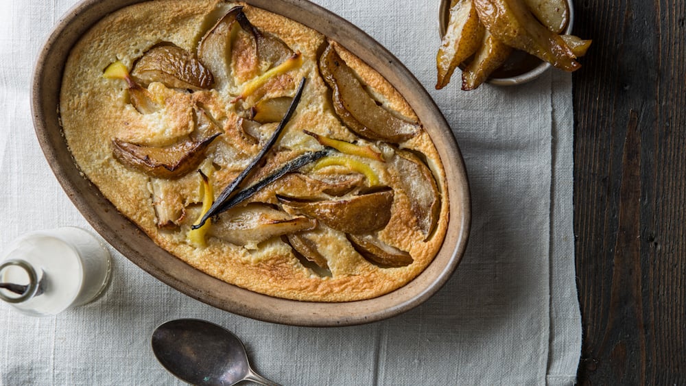 Clafoutis aux poires