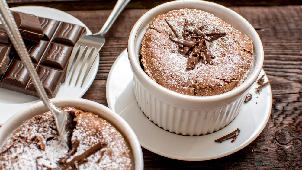 Soufflé au chocolat