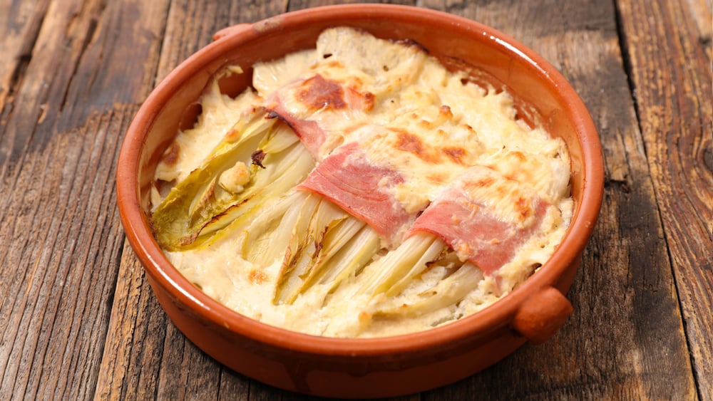 Endives au jambon