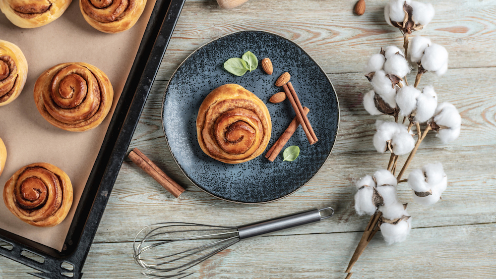 Cinnamon rolls (brioche roulée à la cannelle)