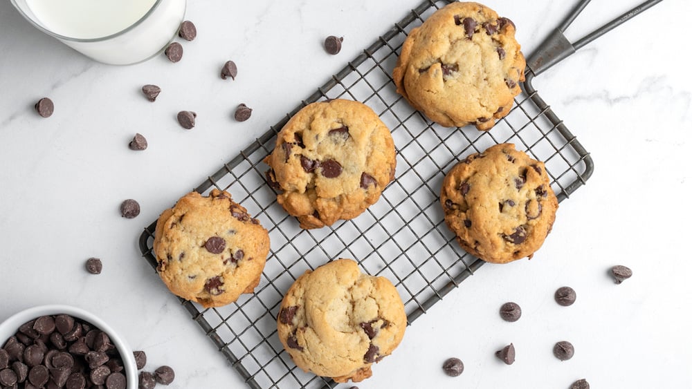 Cookies chocolat noisettes