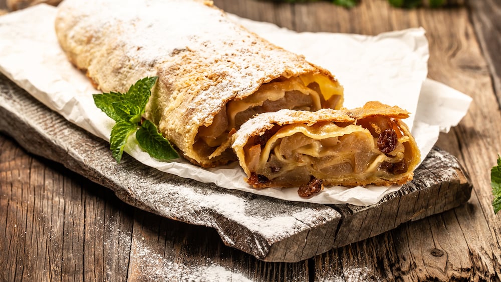 Strudel aux pommes traditionnel