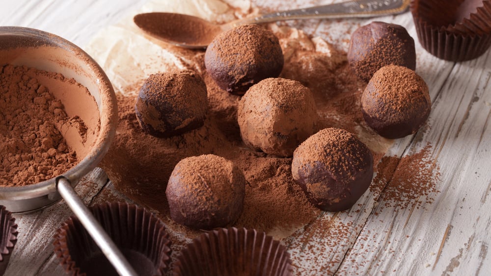 Truffes au chocolat et aux spéculoos