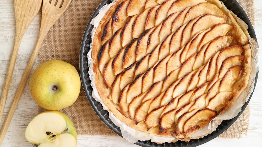 Tarte fine aux pommes