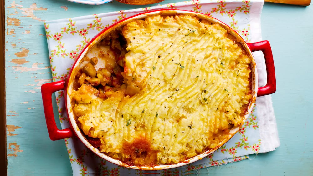 Hachis parmentier au poulet et au chorizo