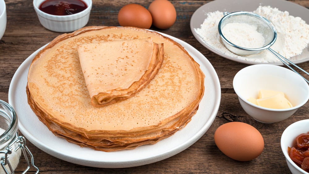 Pâte à crêpes sans repos