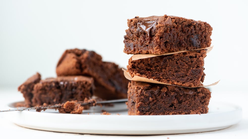 Brownie 3 ingrédients sans gluten et vegan
