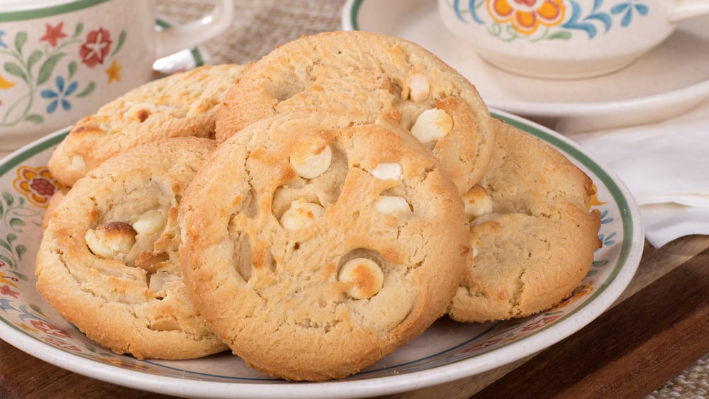 Cookies chocolat blanc noisettes