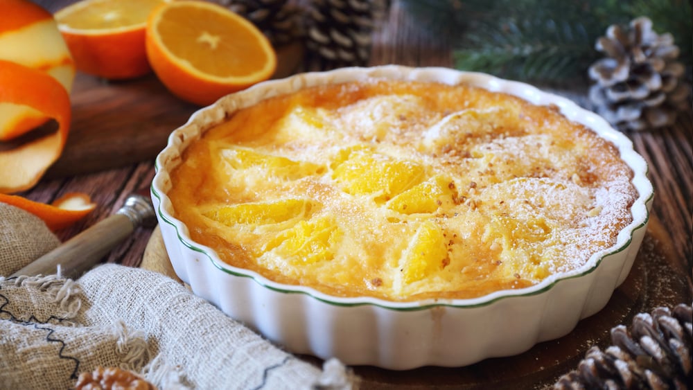 Gratin à l'orange et aux épices