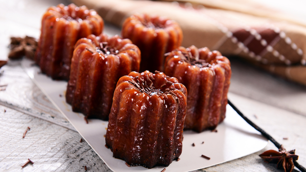 Cannelés au chocolat