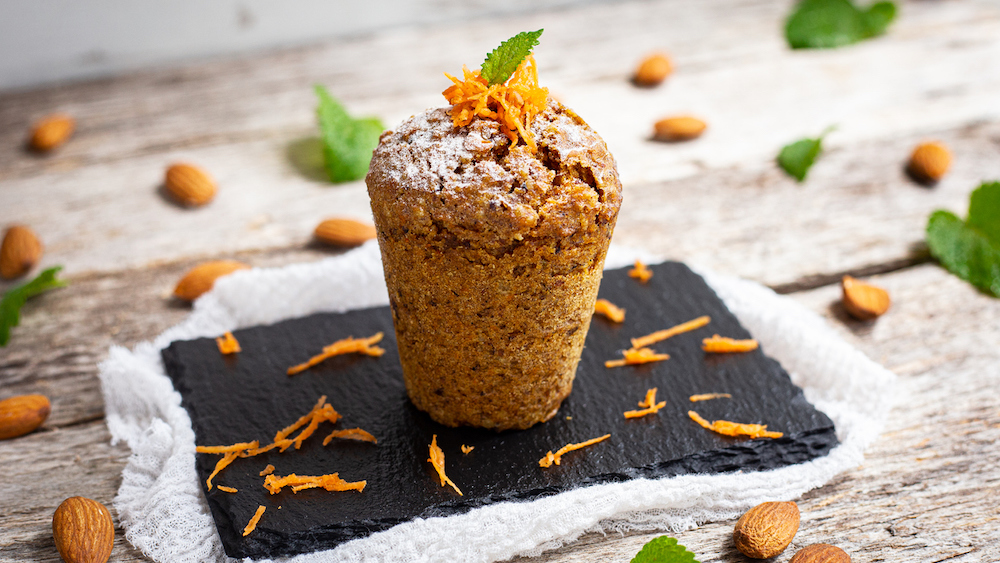 Muffins healthy façon carrot cake