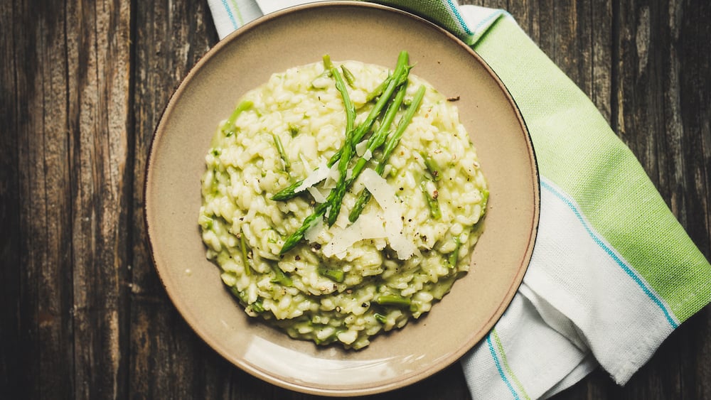 Risotto aux asperges vertes