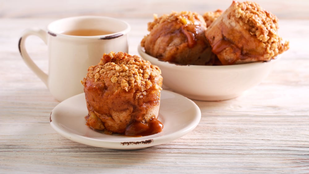 Muffins coeur coulant caramel