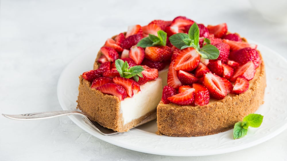 Tarte aux fraises sans cuisson