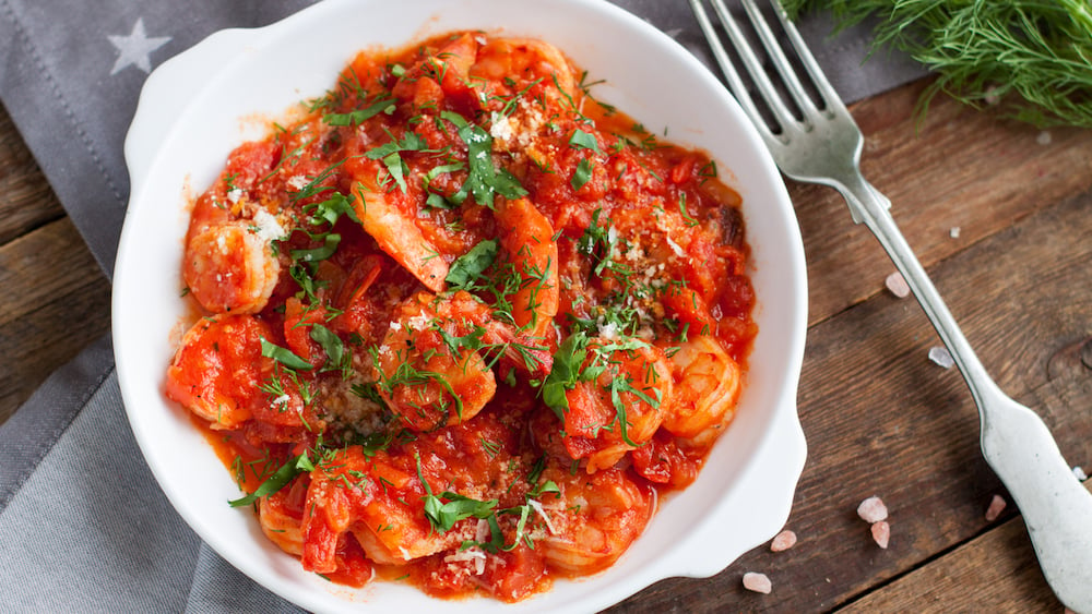 Crevettes pil pil à la marocaine