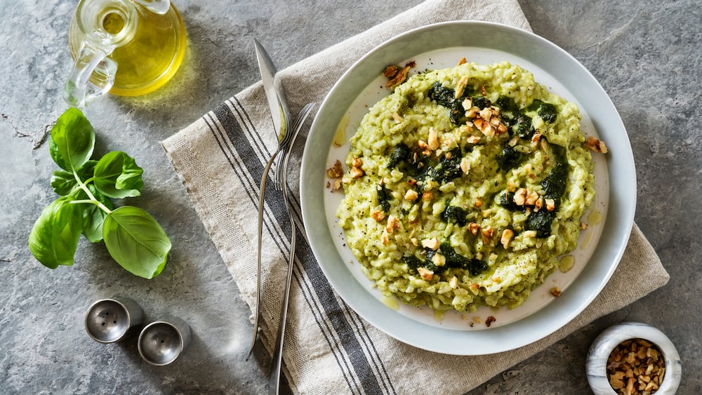 Risotto à la courgette