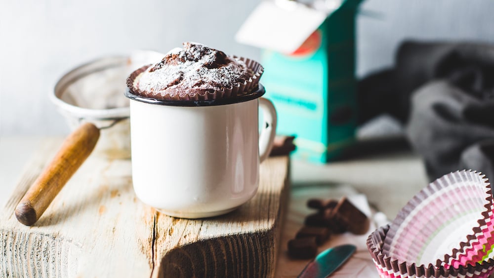 Mug cake au Nutella