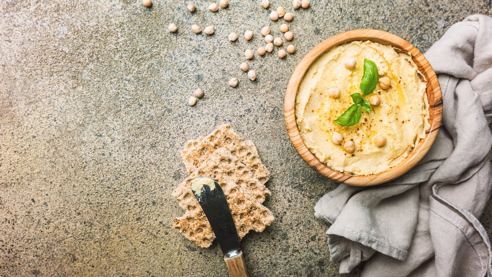 Houmous au chèvre frais