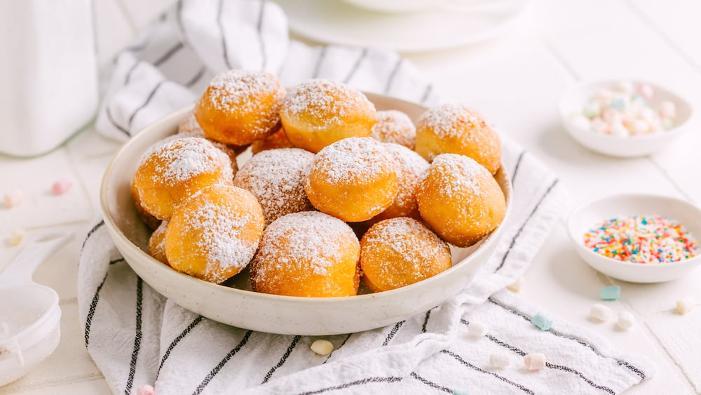 Beignets de poires sans friture