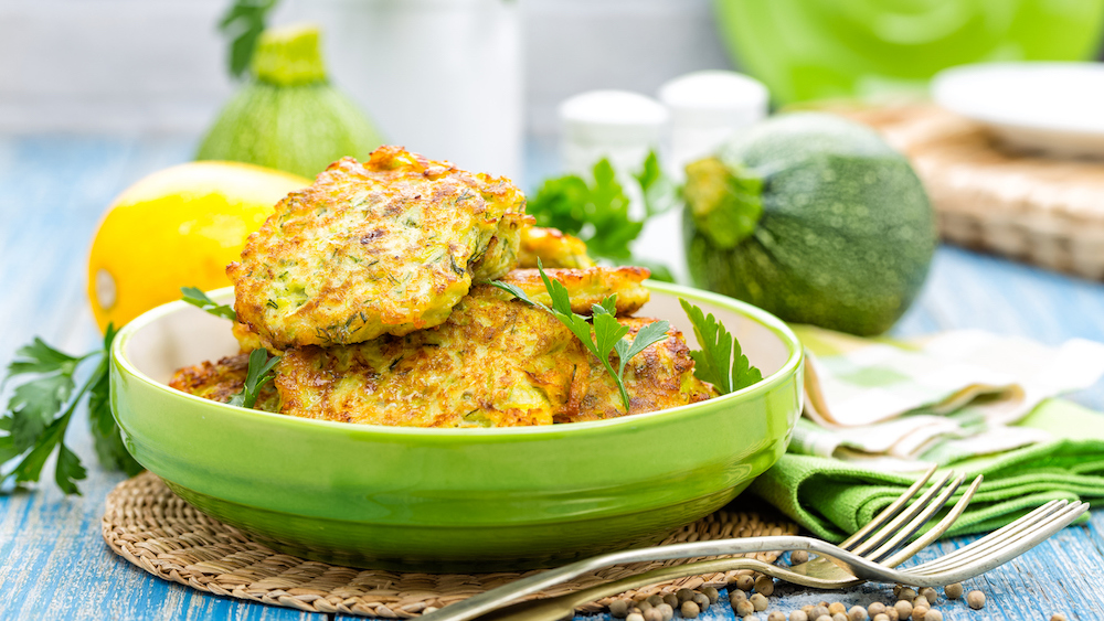 Beignets de courgettes à la mozzarella