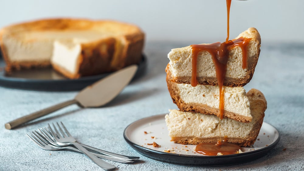 Cheesecake au yaourt et à la pâte à tartiner