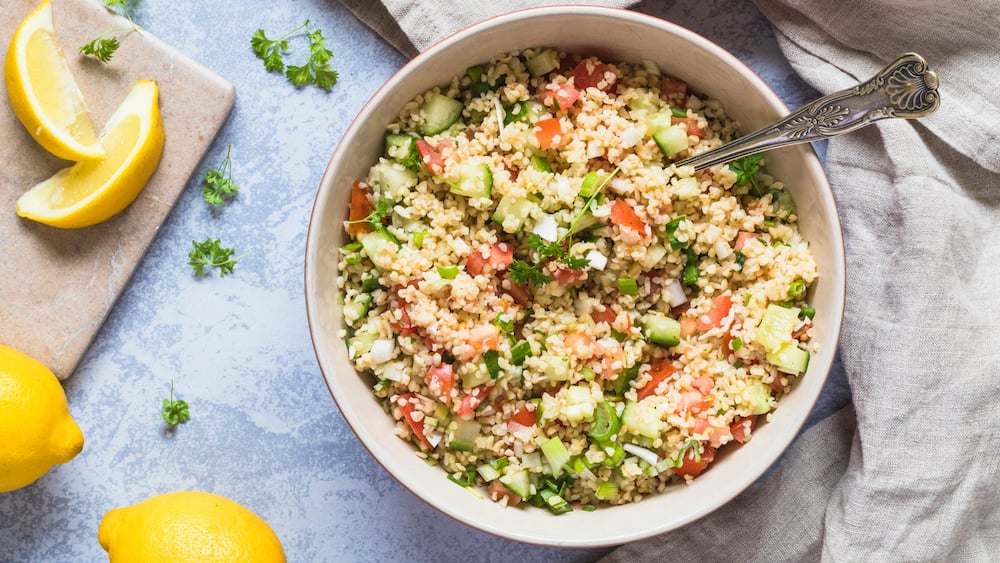 Taboulé aux abricots