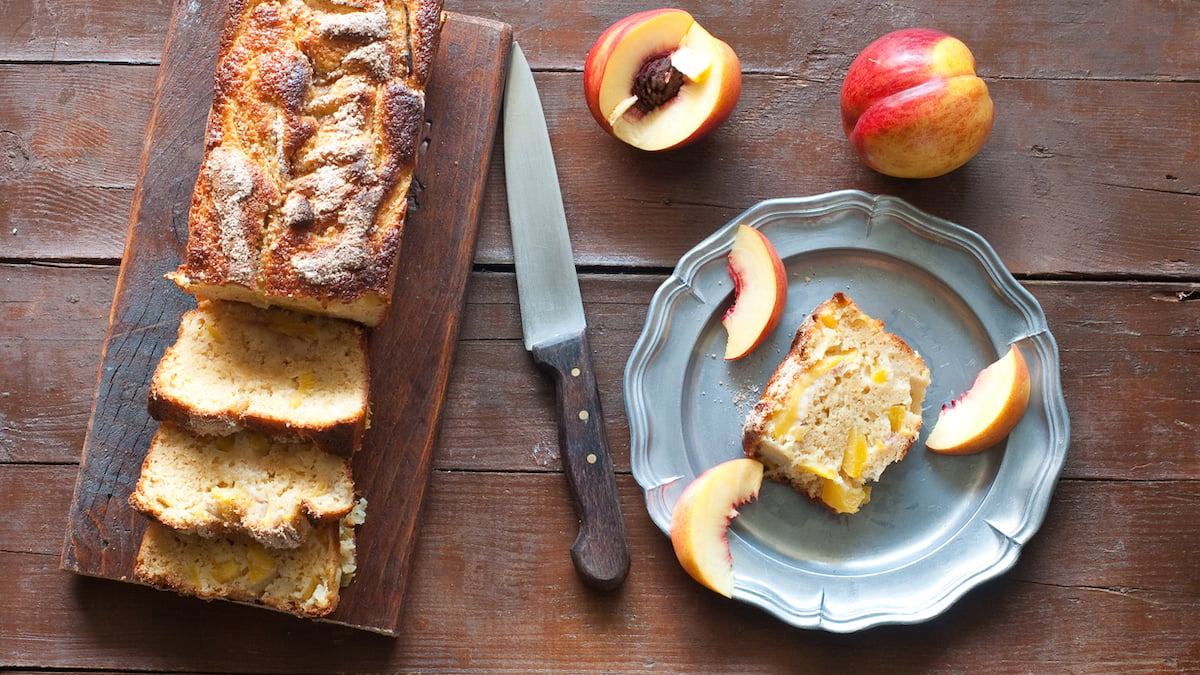 Cake moelleux aux prunes