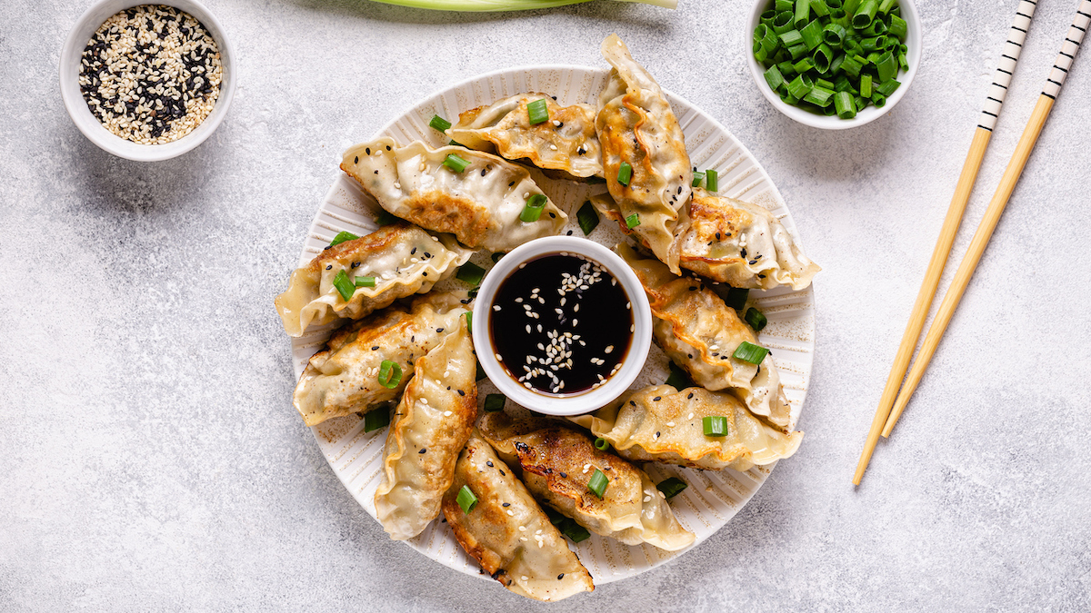 Gyozas aux champignons