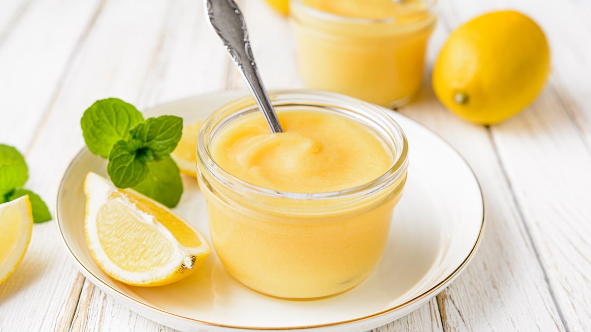 Crème dessert légère au citron