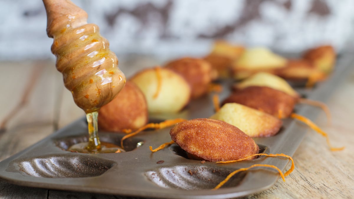 Madeleines au miel