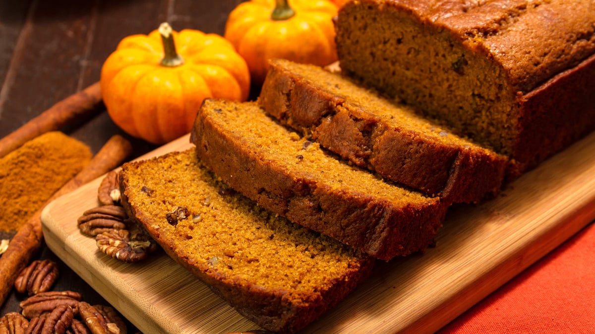 Cake à la citrouille aux épices (pumpkin bread)