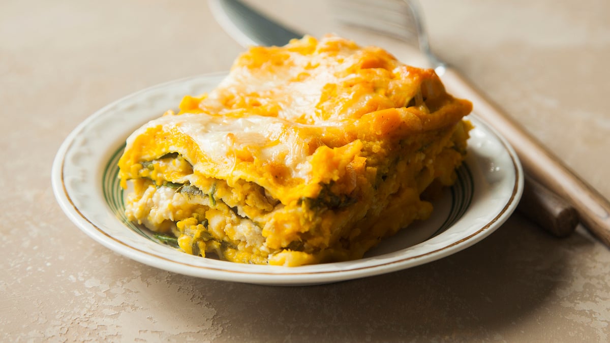 Lasagnes végétariennes au butternut