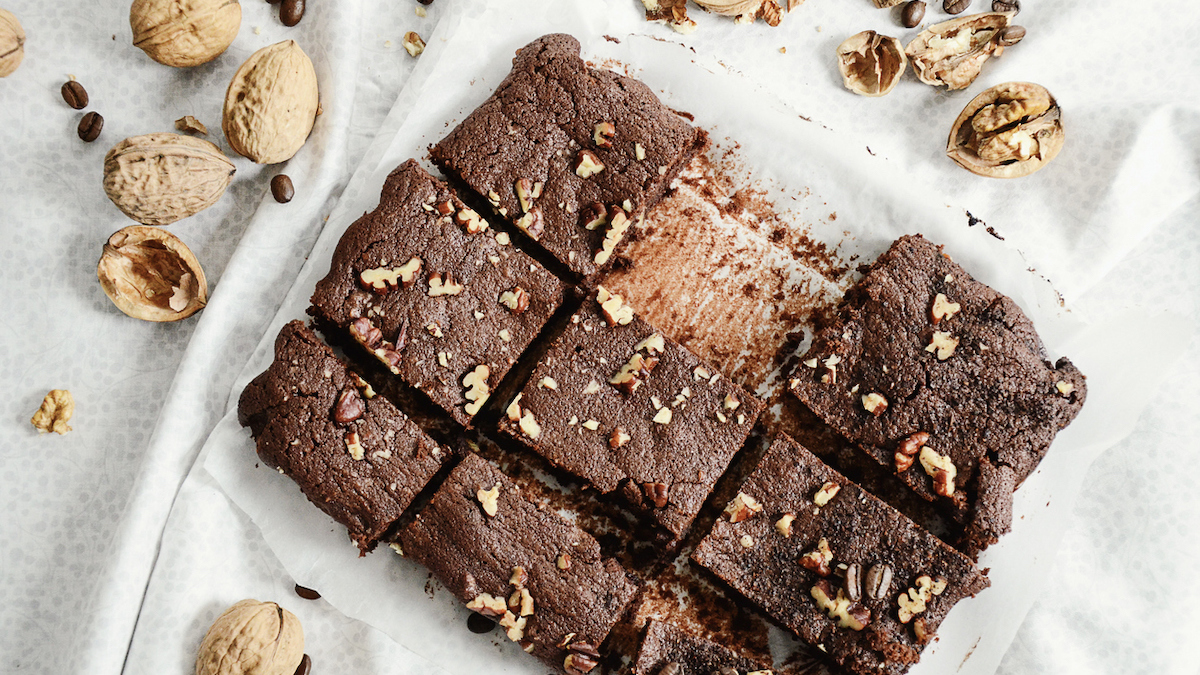 Brownie au chocolat et aux noix