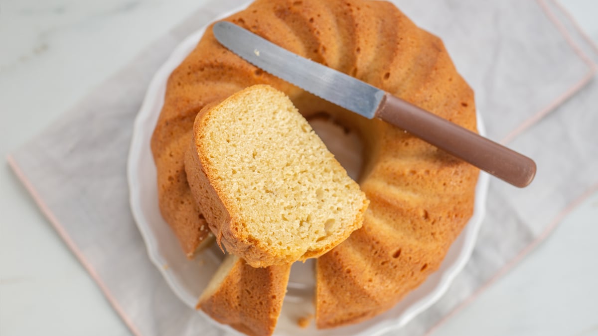 Gâteau à la vanille