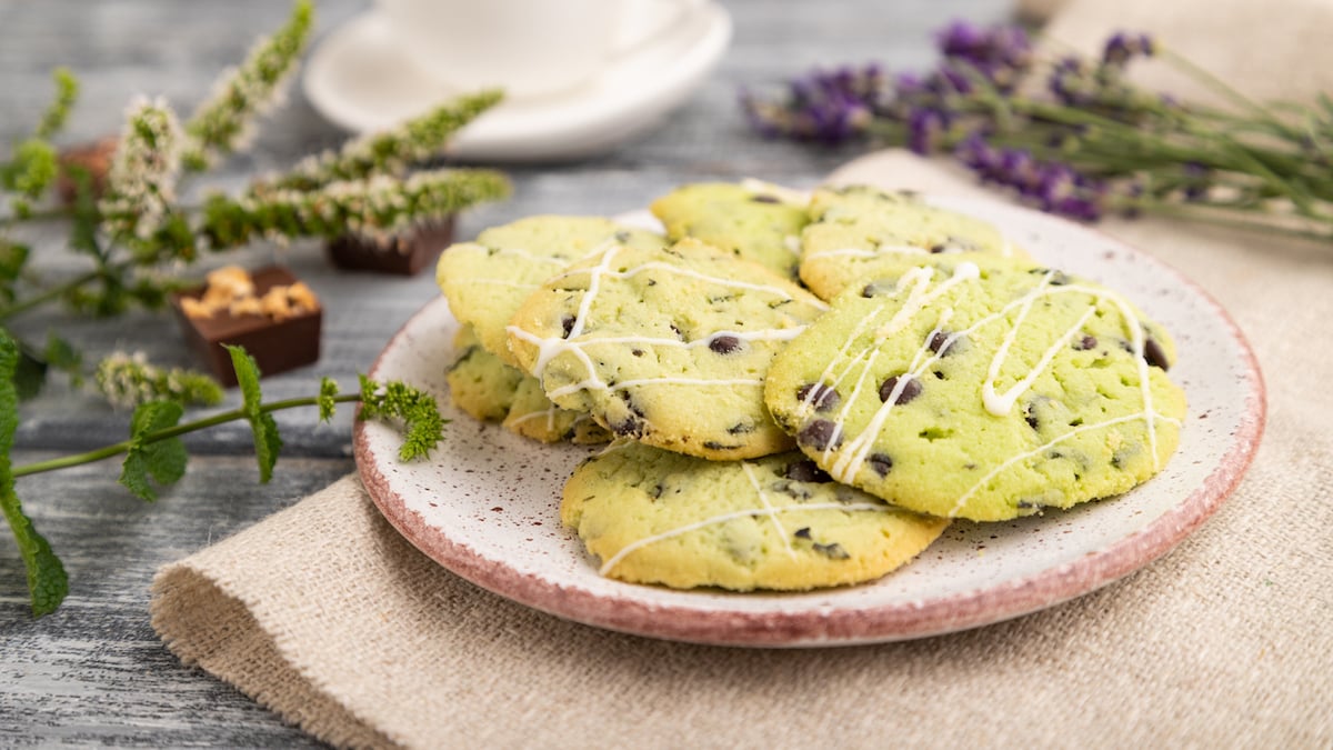 Cookies à la pistache