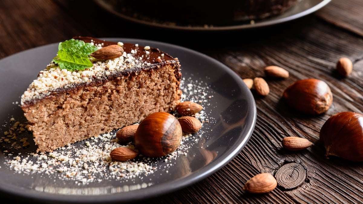 Gâteau moelleux à la crème de marrons sans gluten