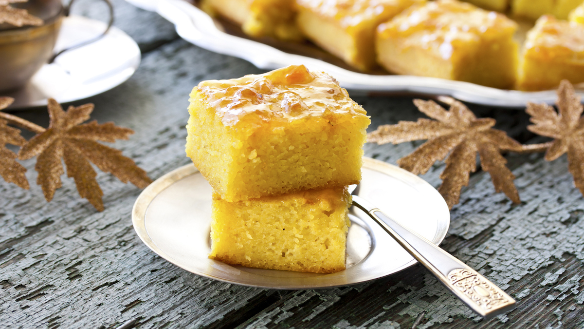 Gâteau à l'orange et aux épices de Noël