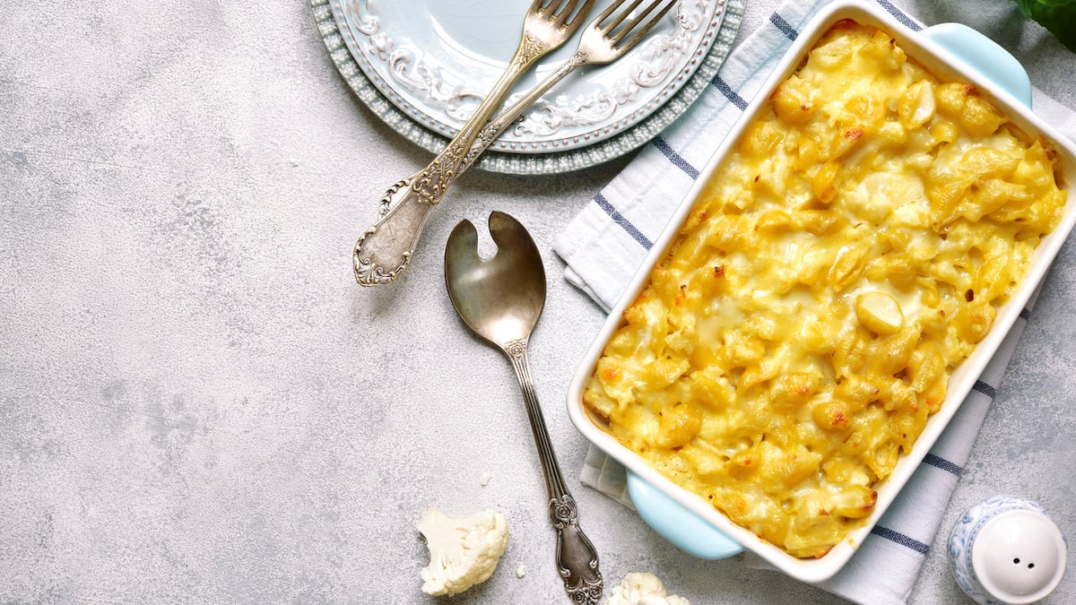 Gratin de chou-fleur à la raclette