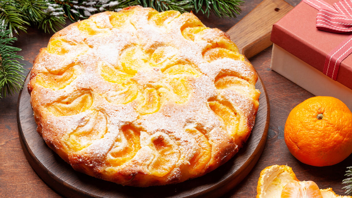 Gâteau moelleux aux mandarines