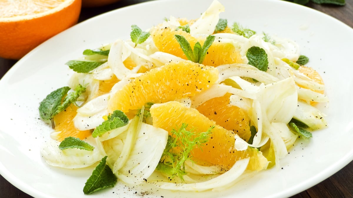 Salade détox à l'orange et au fenouil